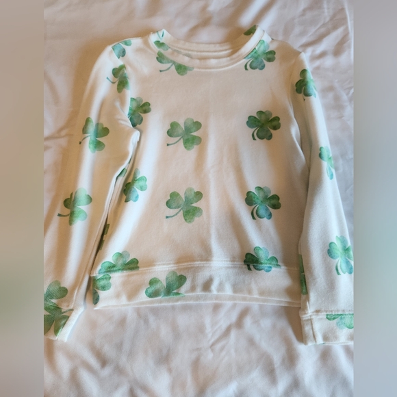Girls brokedown shamrock sweatshirt 6 - Picture 1 of 3